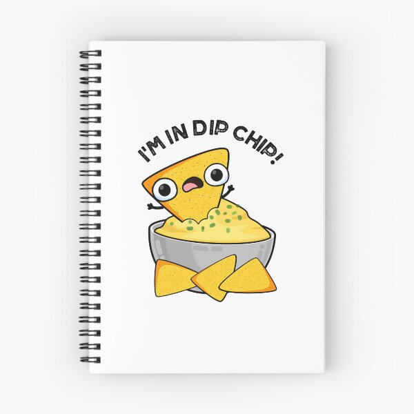 Item preview, I'm In Dip Chip Funny Food Puns designed and sold by punnybone.
