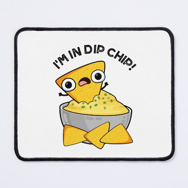 Item preview, I'm In Dip Chip Funny Food Puns designed and sold by punnybone.