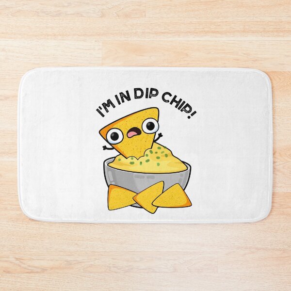 Item preview, I'm In Dip Chip Funny Food Puns designed and sold by punnybone.