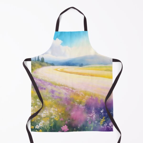 Item preview, field of flowers designed and sold by AP.