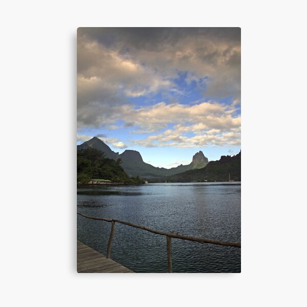 Moorea Morning Canvas Print