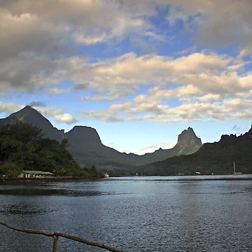 Artwork thumbnail, Moorea Morning by Tyler Core
