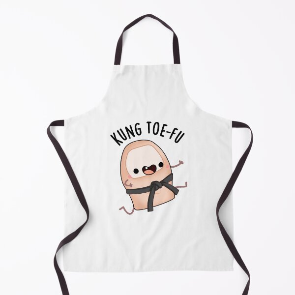 Item preview, Kung Toe-fu Funny Big Toe Puns designed and sold by punnybone.