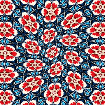 Artwork thumbnail, Embroidery Flower Patterns by Patternflower