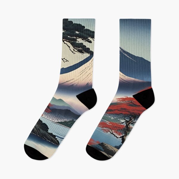 Item preview, Japanese Mount Fuji Scene designed and sold by scottanderson2.
