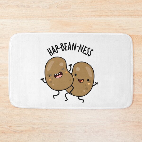 Item preview, Hap-bean-ness Funny Bean Puns designed and sold by punnybone.
