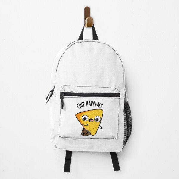 Item preview, Chip Happens Funny Poop Puns designed and sold by punnybone.