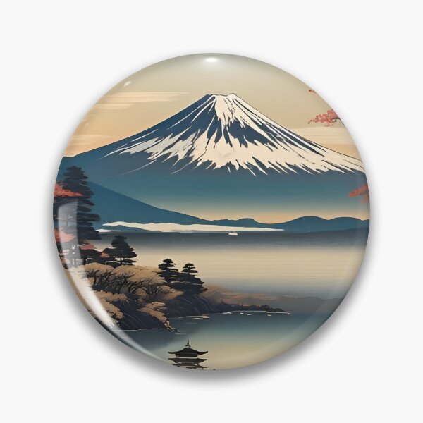 Item preview, Japanese Mount Fuji Scene designed and sold by scottanderson2.