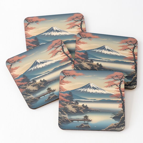 Artikelvorschau, Japanische Mount-Fuji-Szene entworfen und verkauft von scottanderson2.