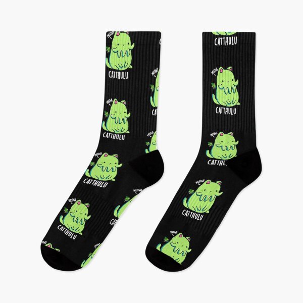 Item preview, Catthulu Funny Cthulhu Cat Puns (Dark BG) designed and sold by punnybone.