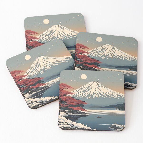 Item preview, Japanese Mount Fuji Scene designed and sold by scottanderson2.