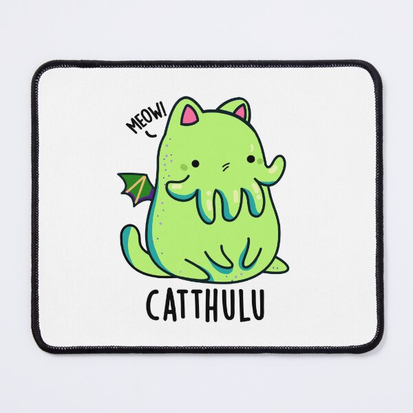 Item preview, Catthulu Funny Cthulhu Cat Puns designed and sold by punnybone.