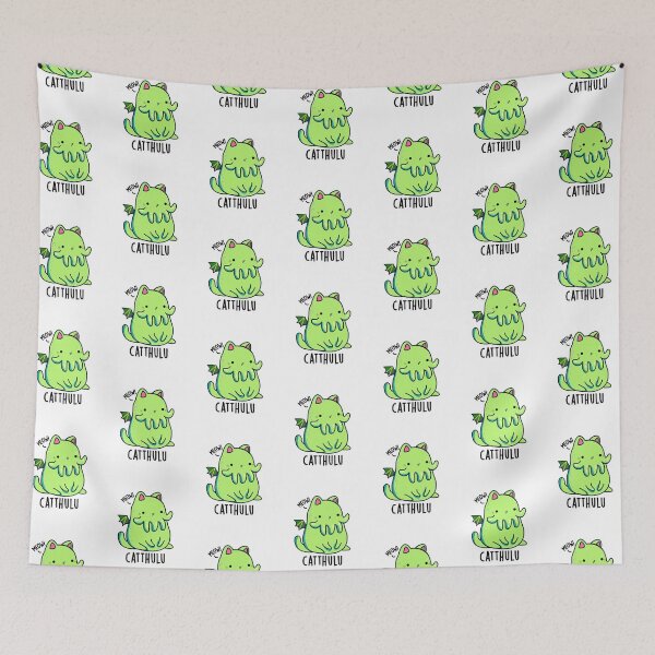 Item preview, Catthulu Funny Cthulhu Cat Puns designed and sold by punnybone.