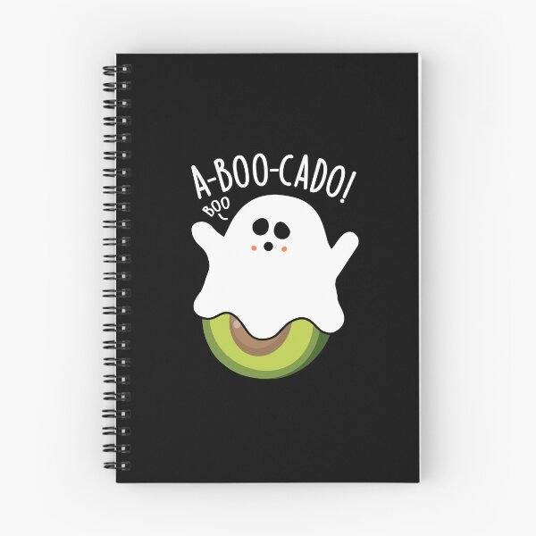 Item preview, A-boo-cado Funny Avocado Puns (Dark BG) designed and sold by punnybone.