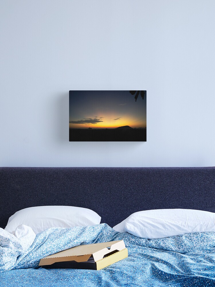 Thumbnail 2 of 3, Canvas Print, Sunset Fire designed and sold by darren-j-mcleod.