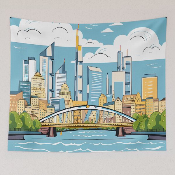 Item preview, Frankfurt | cute style designed and sold by ComicsFactory.