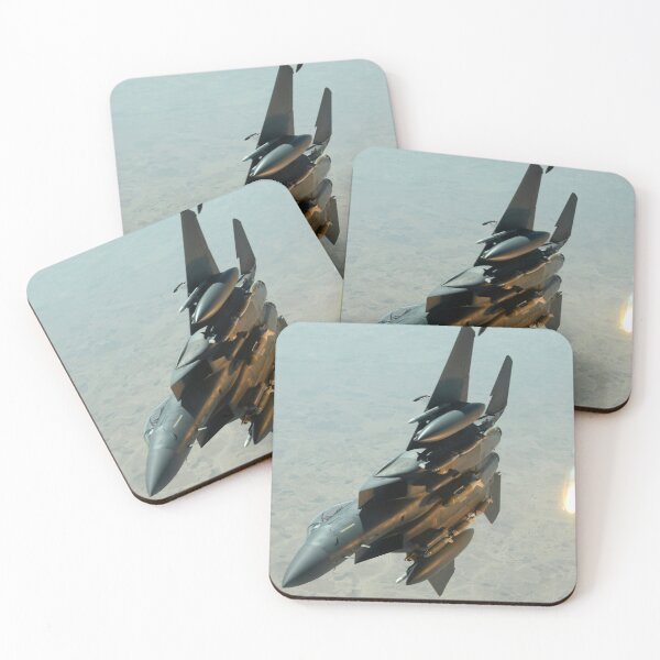 Item preview, STK109603M-A U.S. Air Force F-15E Strike Eagle pops a flare. designed and sold by StocktrekImages.