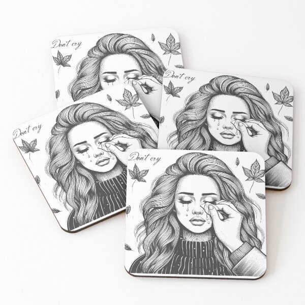 Item preview, Don't cry, my heart hurts designed and sold by tasilrio.