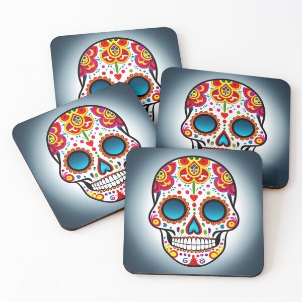 Item preview, sugar skull designed and sold by TheDarkVault.