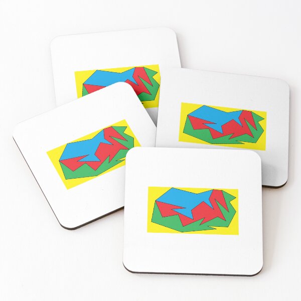 Item preview, Basic Colors on yellow background designed and sold by Gery7.