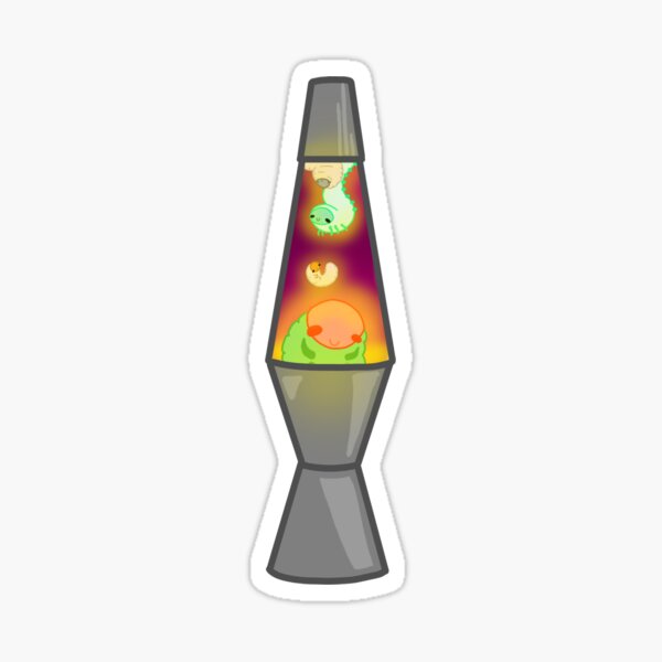 Larva Lamp 2 Sticker