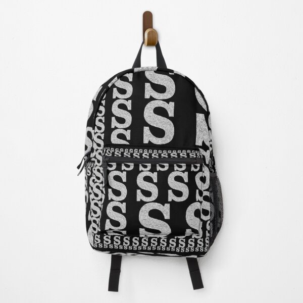 Item preview, Initial with capital letter S in pyramid design designed and sold by leobrix.