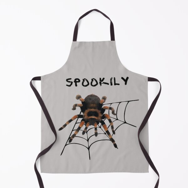 Item preview, Spookily - a tarantula spider on a black web. designed and sold by Art With Impact – Statement Art & Apparel for Deep Thinkers.