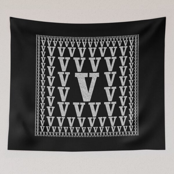 Item preview, Initial with capital letter V in pyramid design designed and sold by leobrix.