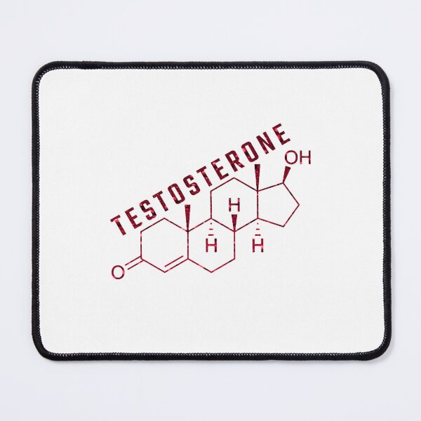 Item preview, testosterone molecule hormone biology designed and sold by GodsOfArt.