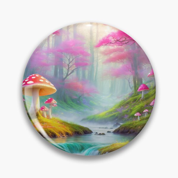 Item preview, Enchanted pink forest designed and sold by Creatiefs.