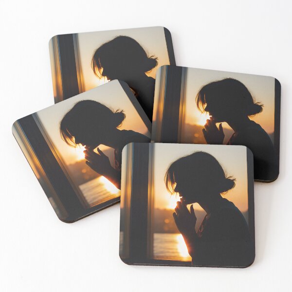 Item preview, Silhouette of depressed female person by the window designed and sold by stevanovicigor.