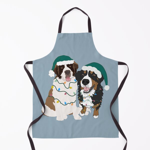 Item preview, Christmas Saint Bernard and Bernese Mtn Dog designed and sold by KantstandyaC.