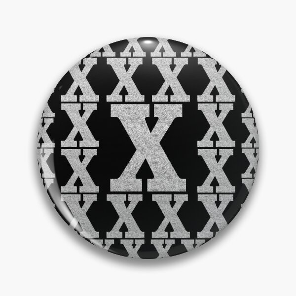Artikelvorschau, Initiale mit Großbuchstabem X im Design Pyramide entworfen und verkauft von leobrix.