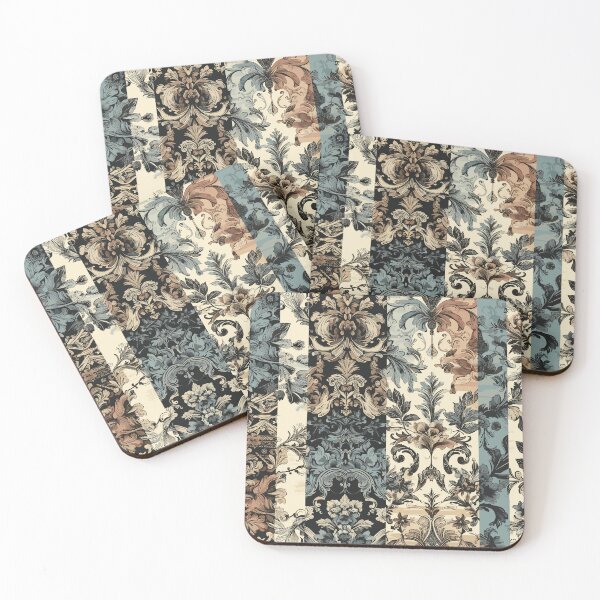 Item preview, Victorian Grunge Dark Academia Floral Pattern in Varying Colour Palettes designed and sold by SamJanner.