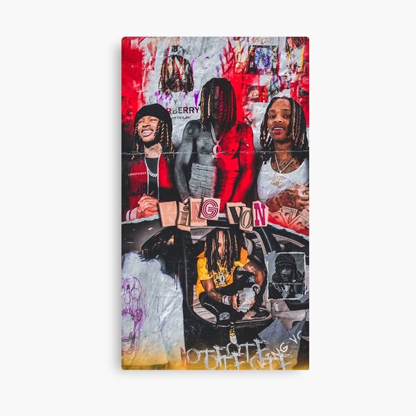 Diamond Painting Canvas For Bedroom King Von Rapper Hip Hop He Has Been  Childhood Friends With Rapper Lil Durk Since Childhood Wall Art Bedroom  Decor Poster 18x24inch : : Home