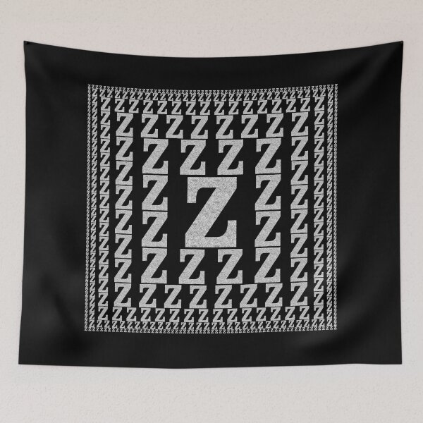 Item preview, Initial with capital letter Z in pyramid design designed and sold by leobrix.