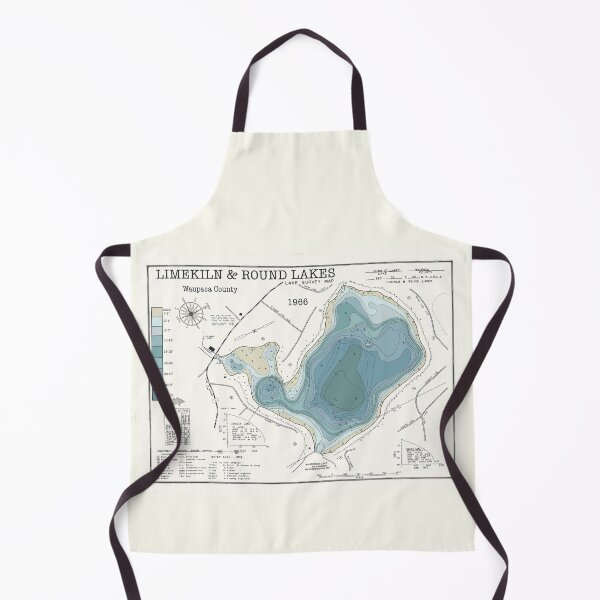 Item preview, Limekiln and Round Lakes WI Waupaca County designed and sold by Jean Plout.