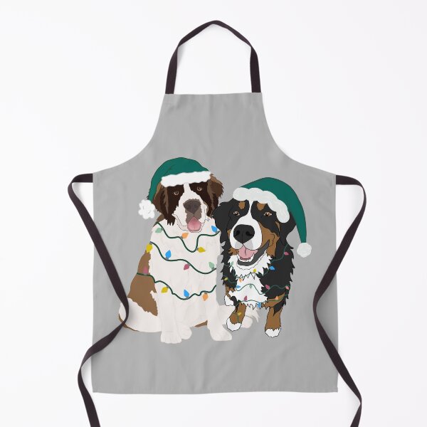 Item preview, Christmas Saint Bernard and Bernese Mtn Dog designed and sold by KantstandyaC.