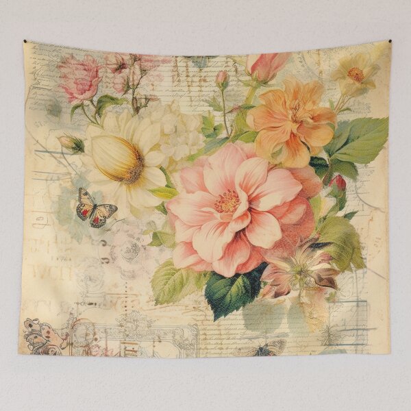 Item preview, Vintage Floral Paper designed and sold by tomorrowsart.
