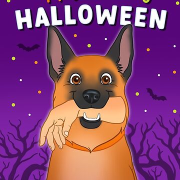 Artwork thumbnail, A helping hand to your Halloween cheer card by Chiwowy