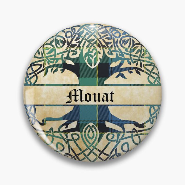 Item preview, Mouat Tree of Life Clan Scottish Surname tartan designed and sold by BagTown Clans.