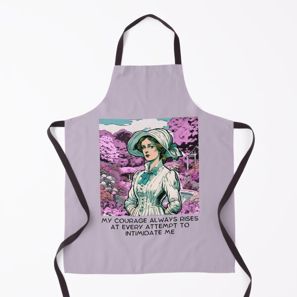 Item preview, Jane Austen Courage Quote Pop Art Purple Haze designed and sold by stargazerhill.