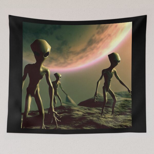 Item preview, SF Gray Aliens 2 designed and sold by CrankyOldDude.