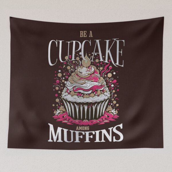 Item preview, Be a Cupcake among Muffin designed and sold by KlaudiDesignArt.