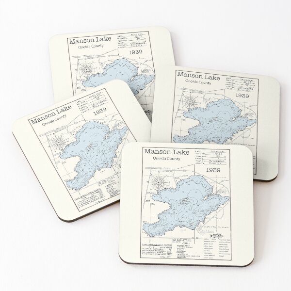 Item preview, Manson Lake WI Oneida County designed and sold by Jean Plout.