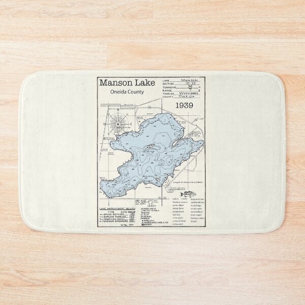 Item preview, Manson Lake WI Oneida County designed and sold by Jean Plout.