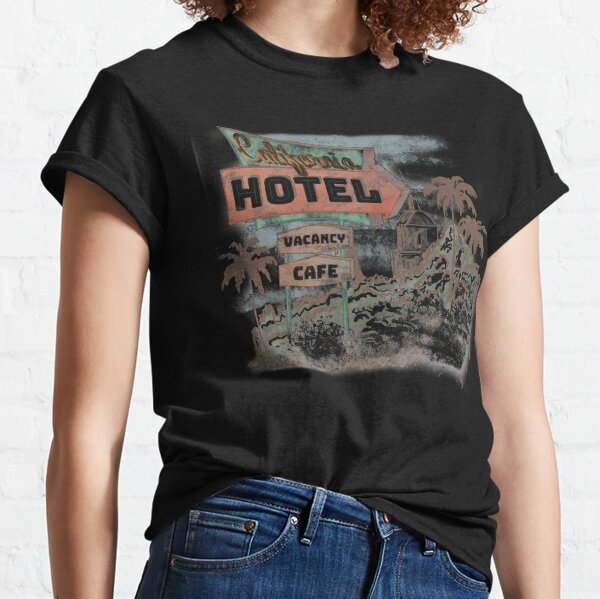 Rockoff The Eagles Hotel California T-Shirt Size: XL Black