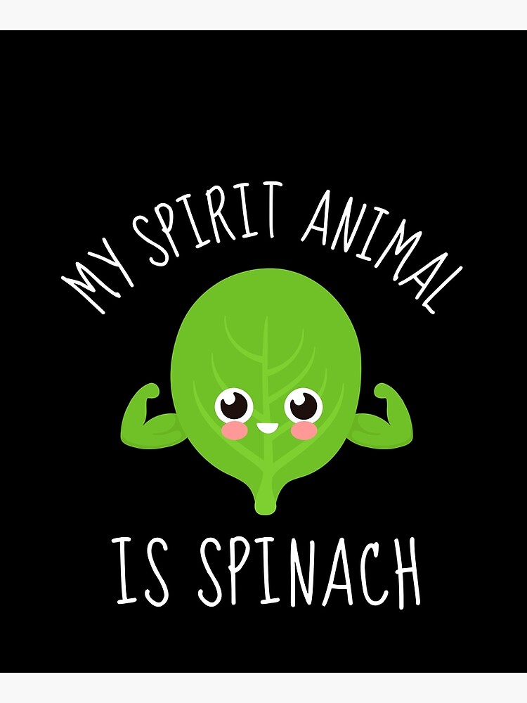 Discover My Spirit Animal is Spinach Funny Apron