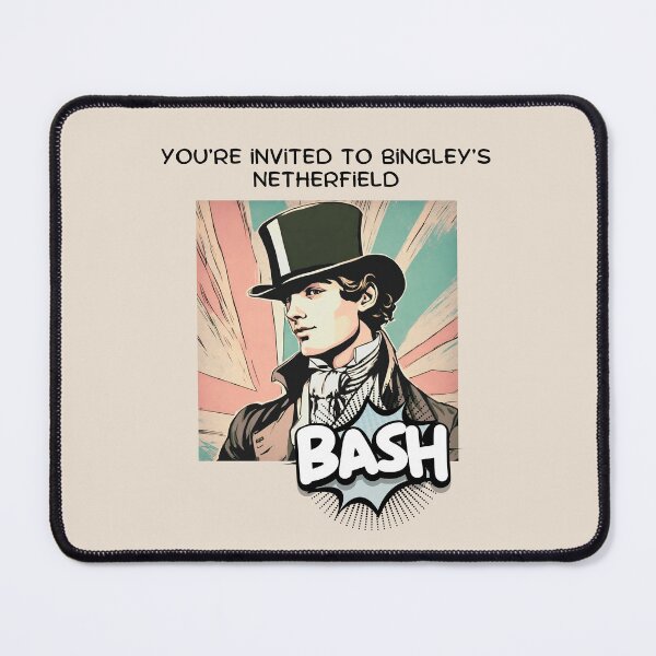 Item preview, Pride and Prejudice Bingley's Netherfield Bash Pop Art designed and sold by stargazerhill.