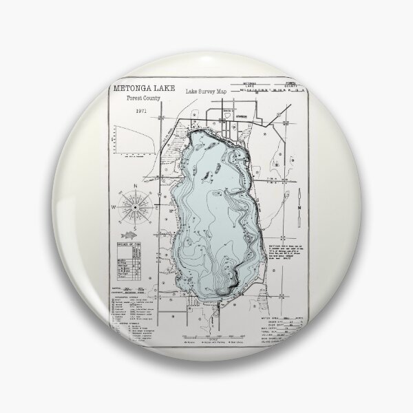 Item preview, Metonga Lake WI Forest County designed and sold by Jean Plout.
